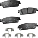 Purchase Top-Quality Rear Disc Pads by HELLA PAGID - 355044981 pa1