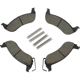Purchase Top-Quality MOTORCRAFT - BR932S - Disc Brake Pads pa3