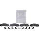 Purchase Top-Quality Rear Disc Pads by MOTORCRAFT - BRF1920 pa2