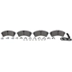 Purchase Top-Quality MOTORCRAFT - BRF1963 - Brake Pad pa1