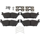 Purchase Top-Quality Rear Disc Pads by MOTORCRAFT - BRF2033 pa2