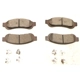 Purchase Top-Quality MOTORCRAFT - BR1334 - Rear Disc Pads pa4