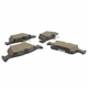 Purchase Top-Quality Rear Disc Pads by MOTORCRAFT - BRF1530 pa6