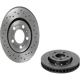Purchase Top-Quality Rear Drilled Rotor by BREMBO - 09.A652.1X pa2