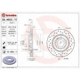 Purchase Top-Quality Rear Drilled Rotor by BREMBO - 09.A652.1X pa4