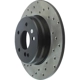 Purchase Top-Quality Rear Drilled Rotor by CENTRIC PARTS - 128.35034R pa4