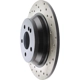 Purchase Top-Quality Rear Drilled Rotor by CENTRIC PARTS - 128.35087L pa1