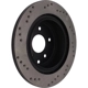 Purchase Top-Quality Rear Drilled Rotor by CENTRIC PARTS - 128.42088R pa7