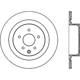 Purchase Top-Quality CENTRIC PARTS - 128.42101L - Rear Left Drilled Rotor pa1