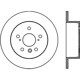 Purchase Top-Quality Rear Drilled Rotor by CENTRIC PARTS - 128.44144R pa1