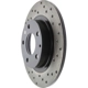 Purchase Top-Quality CENTRIC PARTS - 128.45085L - Rear Drilled Rotor pa3