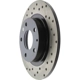 Purchase Top-Quality CENTRIC PARTS - 128.45085R - Rear Drilled Rotor pa3