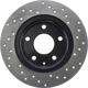 Purchase Top-Quality CENTRIC PARTS - 128.45085R - Rear Drilled Rotor pa4