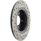 Purchase Top-Quality CENTRIC PARTS - 128.45085R - Rear Drilled Rotor pa5