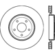 Purchase Top-Quality Frein A Disque  percé arrière par CENTRIC PARTS - 128.62103 pa1