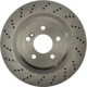 Purchase Top-Quality Rear Drilled Rotor by CENTRIC PARTS - 228.35096 pa2