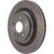 Purchase Top-Quality CENTRIC PARTS - 228.35127 - Rear Drilled Rotor pa2