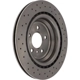 Purchase Top-Quality CENTRIC PARTS - 228.35127 - Rear Drilled Rotor pa4