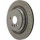 Purchase Top-Quality Rear Drilled Rotor by CENTRIC PARTS - 228.35145 pa11