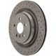 Purchase Top-Quality Rear Drilled Rotor by CENTRIC PARTS - 228.35145 pa9