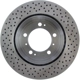 Purchase Top-Quality Rear Drilled Rotor by CENTRIC PARTS - 228.37041 pa4