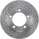 Purchase Top-Quality Rear Drilled Rotor by CENTRIC PARTS - 228.37041 pa5