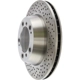 Purchase Top-Quality Rear Drilled Rotor by CENTRIC PARTS - 228.37041 pa6