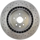 Purchase Top-Quality Rear Drilled Rotor by CENTRIC PARTS - 228.44163 pa13