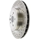 Purchase Top-Quality Rear Drilled Rotor by CENTRIC PARTS - 228.44163 pa14