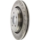 Purchase Top-Quality Rear Drilled Rotor by CENTRIC PARTS - 228.62096 pa4