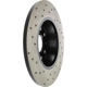 Purchase Top-Quality Rear Drilled Rotor by STOPTECH - 128.33099L pa1