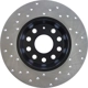 Purchase Top-Quality Rear Drilled Rotor by STOPTECH - 128.33099L pa3