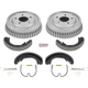Purchase Top-Quality Rear Drum Brake Kit by POWER STOP - KOE15340DK pa1