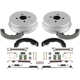 Purchase Top-Quality Rear Drum Brake Kit by POWER STOP - KOE15379DK pa1