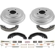 Purchase Top-Quality Rear Drum Brake Kit by POWER STOP - KOE15399DK pa1