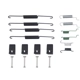 Purchase Top-Quality DYNAMIC FRICTION COMPANY - 370-54001 - Rear Drum Brake Hardware Kit pa1