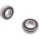 Purchase Top-Quality Rear Generator Bearing by SKF - 6204-2RSJ pa17