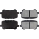 Purchase Top-Quality Rear High Performance Pads by CENTRIC PARTS - 306.17660 pa1