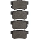 Purchase Top-Quality Rear High Performance Pads by DYNAMIC FRICTION COMPANY - 1115-0537-00 pa1