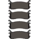 Purchase Top-Quality Rear High Performance Pads by DYNAMIC FRICTION COMPANY - 1115-0636-00 pa1