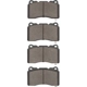 Purchase Top-Quality Rear High Performance Pads by DYNAMIC FRICTION COMPANY - 1115-1001-00 pa2
