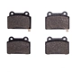 Purchase Top-Quality Rear High Performance Pads by DYNAMIC FRICTION COMPANY - 1115-1368-00 pa1