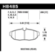 Purchase Top-Quality Rear High Performance Pads by HAWK PERFORMANCE - HB485B.656 pa1