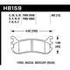 Purchase Top-Quality Rear High Performance Pads by HAWK PERFORMANCE - HB159N.492 pa18