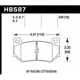 Purchase Top-Quality Rear High Performance Pads by HAWK PERFORMANCE - HB364B.587 pa2