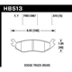 Purchase Top-Quality HAWK PERFORMANCE - HB513F.610 - Rear High Performance Pads pa24