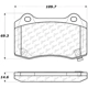 Purchase Top-Quality Plaquette de Frein arriére haute performance de STOPTECH - 309.10530 pa6