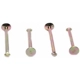 Purchase Top-Quality Rear Hold Down Pin (Pack of 25) by RAYBESTOS - H1104 pa7