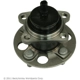 Purchase Top-Quality Rear Hub Assembly by BECK/ARNLEY - 051-6272 pa1