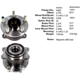 Purchase Top-Quality Rear Hub Assembly by CENTRIC PARTS - 401.47000 pa4